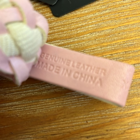 RAG & BONE NWT Baby Boyfriend Woven Belt - Peony- Size XS - Picture 5 of 9